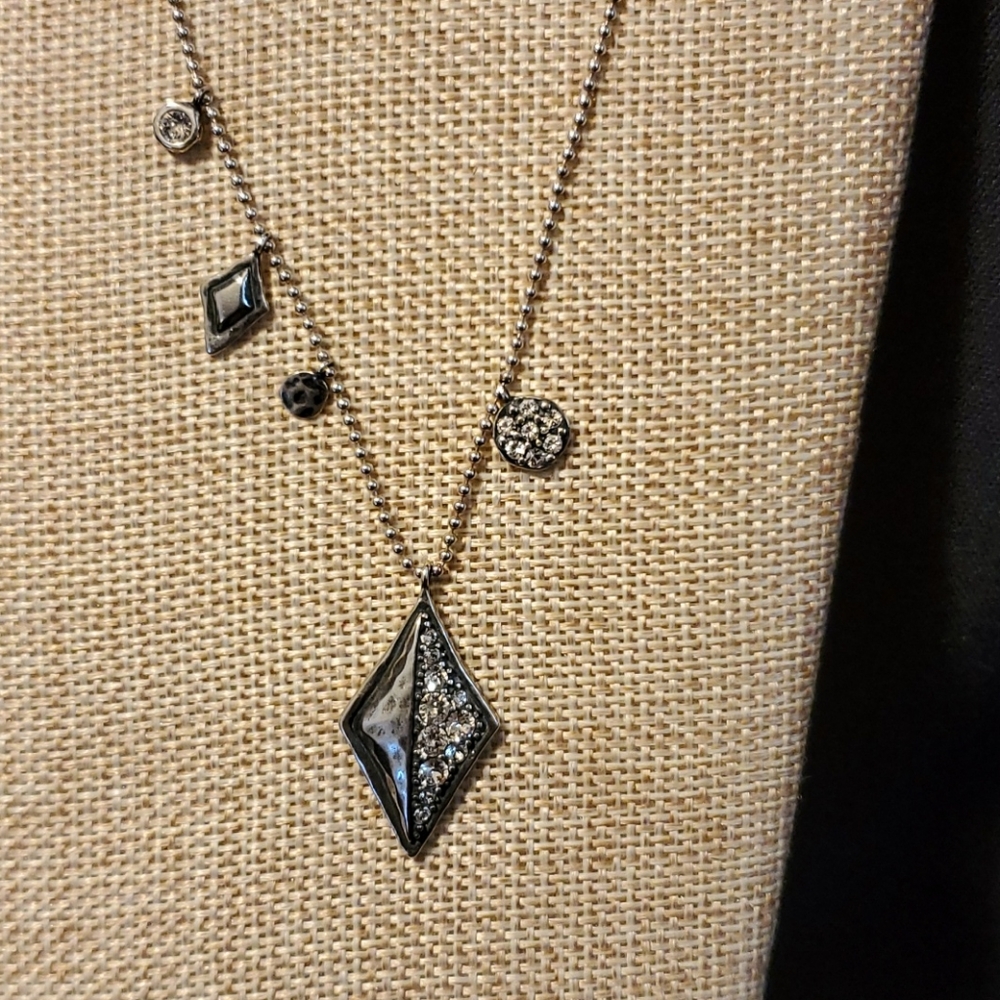 Silpada Sterling Silver Icy Elements Necklace - image 2